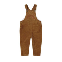 Load image into Gallery viewer, Coco Blanc Tan Long Corduroy Overalls