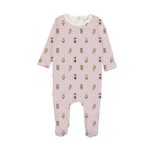 Load image into Gallery viewer, Bopop Bear Pajamas Footie - Pink