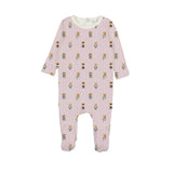 Bopop Bear Pajamas Footie - Pink