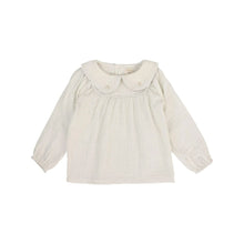 Load image into Gallery viewer, Lil Legs Girls Embroidered Shirt - Cream/Rose