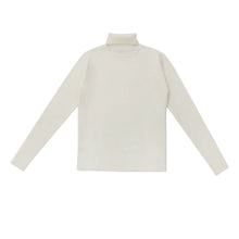 Load image into Gallery viewer, Coco Blanc Cream Ribbed Turtleneck