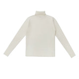 Coco Blanc Cream Ribbed Turtleneck