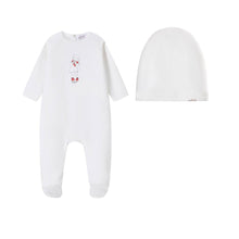 Load image into Gallery viewer, Oubon Child With Shawl Footie And Hat - Pink
