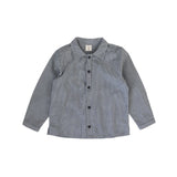 Lil Legs Plaid Edition Boys Shirt - Dried Blue Plaid