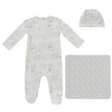Kipp Nestling 3PC Layette Set - Blue