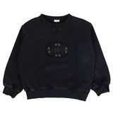 Lil Legs Stitch Studio Boys Sweatshirt - Off Black