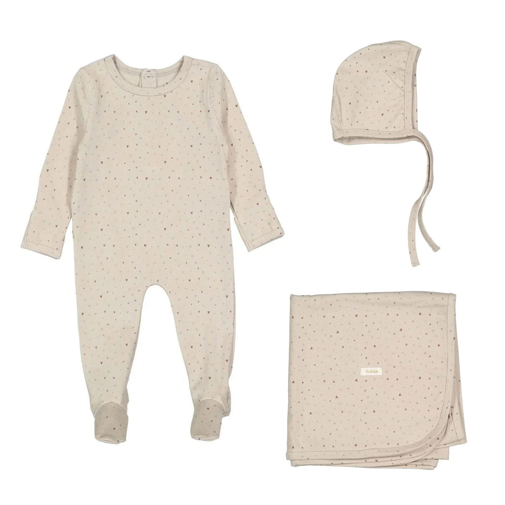 Ladida Layette Heart 3PC Set