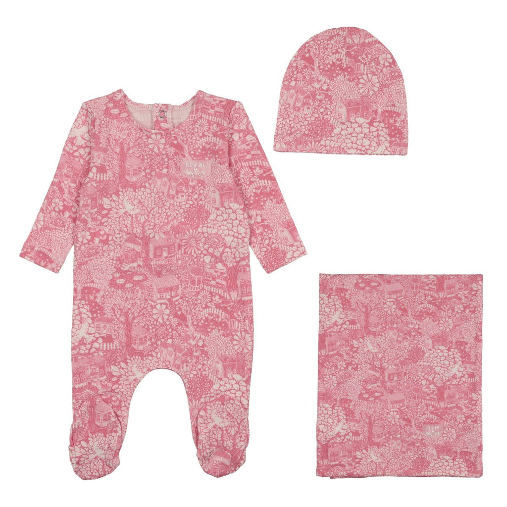 Bee & Dee Botanical Layette Set - Confetti