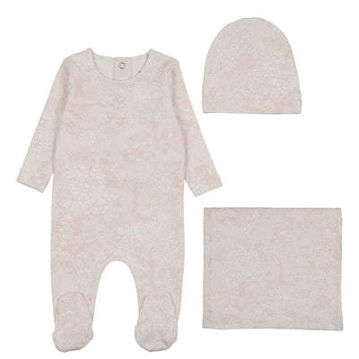 Bee & Dee Botanical Layette Set - Summer Pink