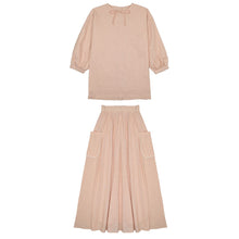 Load image into Gallery viewer, Ann Of Nan Oak Teens Oversized Shirt And Maxi Skirt Set - Hush Pink