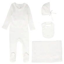 Load image into Gallery viewer, Little Parni Ribbed Pico Gift Box Layette Set + Blanket (K551) - Ivory