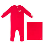Little Parni LP Glow In The Dark Layette Set (PJ121&122) - Hot Pink (Includes Hat)