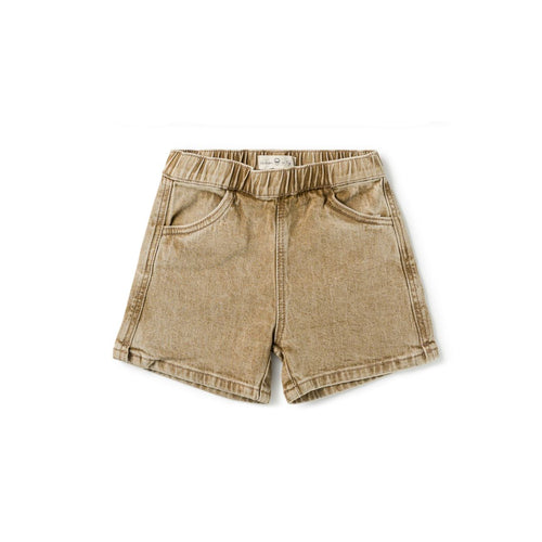 Birnham On The Sea Boys Shorts - Desert Denim