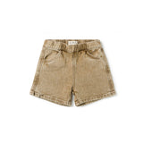 Birnham On The Sea Boys Shorts - Desert Denim