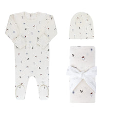 Load image into Gallery viewer, Ely&#39;s &amp; Co Jersey Cotton Printed Nautical 3Pc Set - Ivory