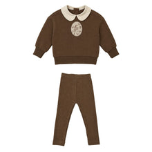 Load image into Gallery viewer, Madeline Girls Patch Sweatshirt Set