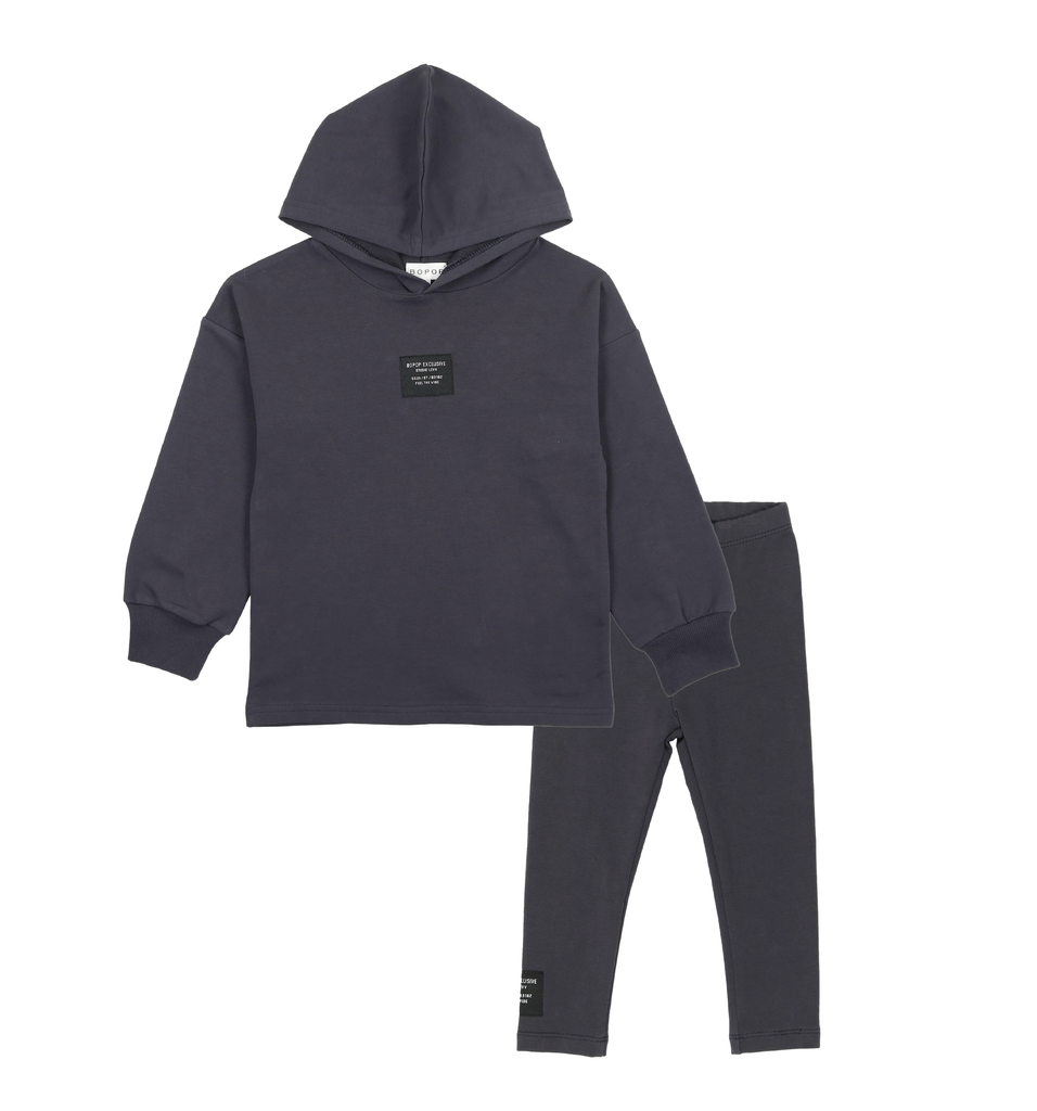 Bopop Canvas Patch Collection Baby Set - Navy