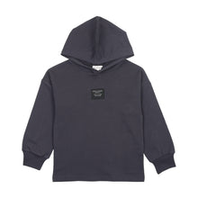 Load image into Gallery viewer, Bopop Canvas Patch Collection Hooded Sweatshirt - Navy