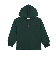 Load image into Gallery viewer, Bopop Canvas Patch Collection Hooded Sweatshirt - Green