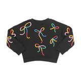 Bopop Colored Bow Sweatshirt