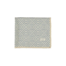 Load image into Gallery viewer, Bebe Organic Crochet Blanket - Sky Blue