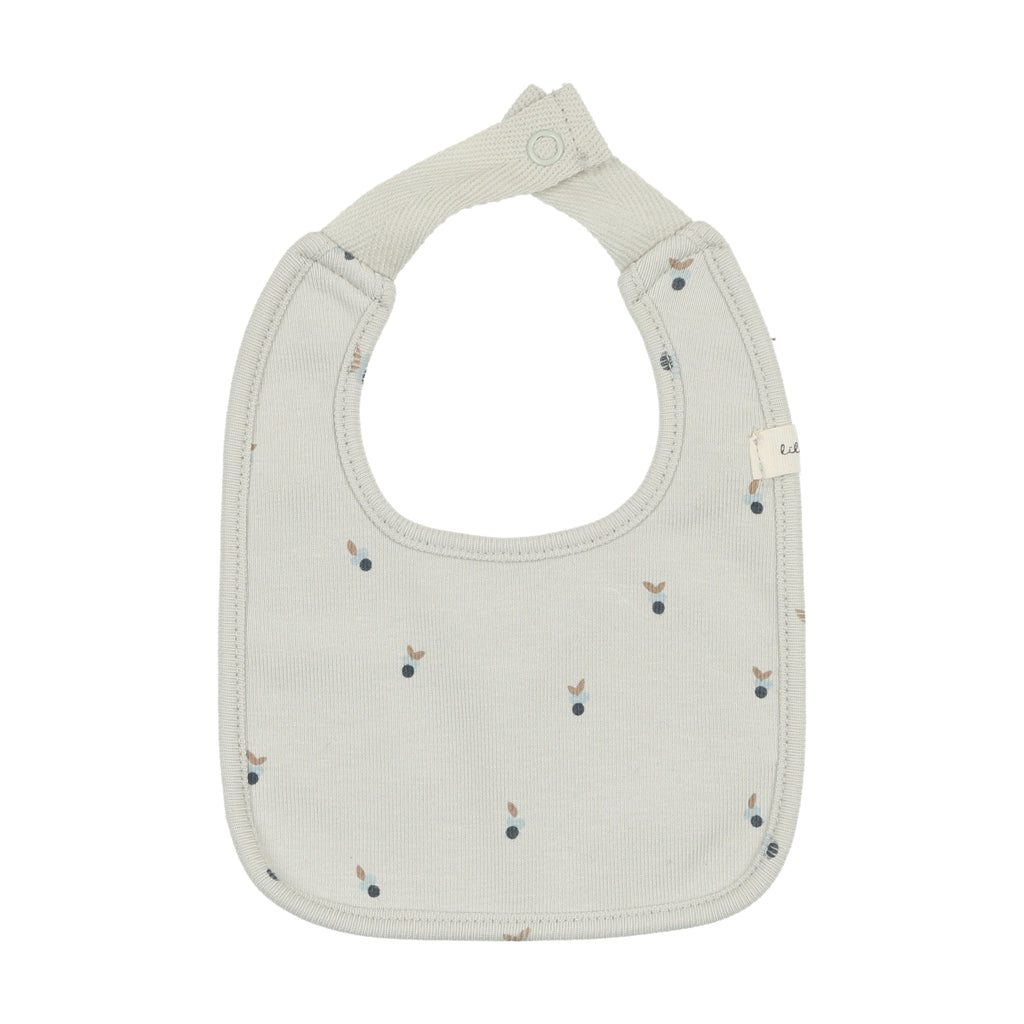 Lil Legs Very Berry Bib - Blue