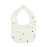 Lil Legs Very Berry Bib - White Blue