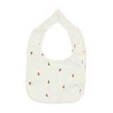 Lil Legs Very Berry Bib - White/Red