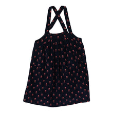 Load image into Gallery viewer, Lil Legs Vintage Floral Pinafore Jumper - Navy