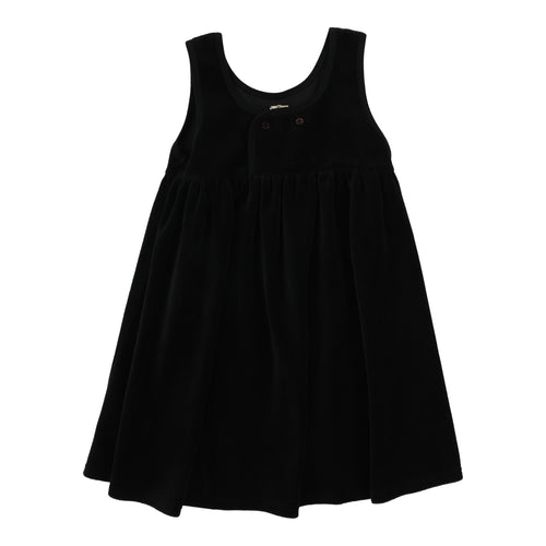 Lil Legs Velour Jumper - Black