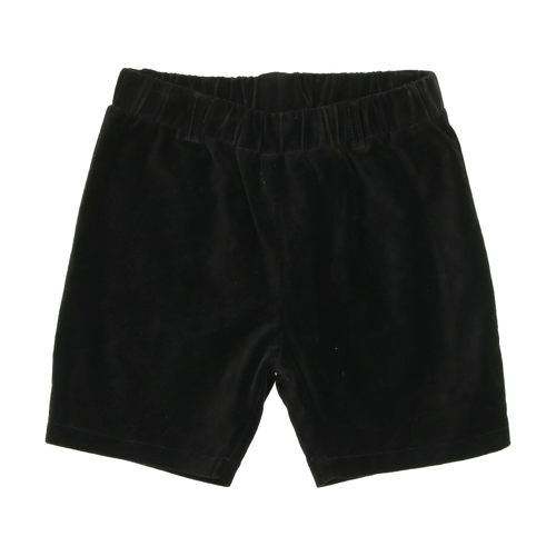Lil Legs Velvet Shorts - Black