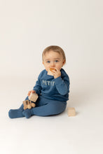 Load image into Gallery viewer, Bee &amp; Dee Velour Petite Two Piece Set - Marina OPEN FEET