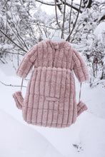 Load image into Gallery viewer, Mantel Vertical Stripe Snowsuit - Mauve