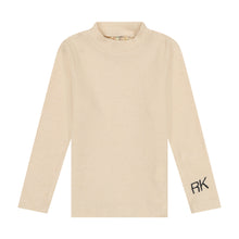 Load image into Gallery viewer, Retro Kid Vince Mockneck Knit Sweater - Oat/Cream