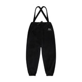 Retro Kids Vince boys Velvet Overall Pants - Black
