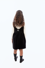 Load image into Gallery viewer, Retro Kid Vivienne Girls Velvet Dress - Black