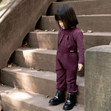Rooie And Friends Baby Girl Boiler Suit - Mauve
