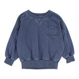 Lil Legs Wash Boys Sweatshirt - Blue Wash