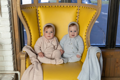 Bee & Dee Waffle Ensemble - Crisp Blue