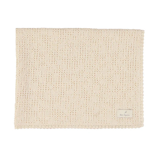 Bebe Organic Waffle Blanket - Natural