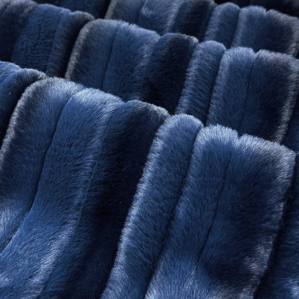 Kidu Wave Navy Blanket