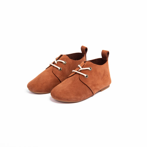 Camille Shoes Waverly Baby  - Luggage - *HARD & SOFT SOLE*