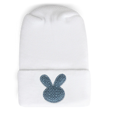 Load image into Gallery viewer, Adora Hospital Hat Weave Denim Bunny