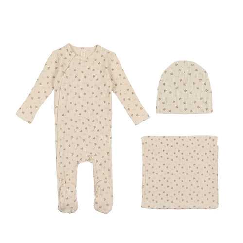 Lil Legs Side Snap Rib Set Brushwood