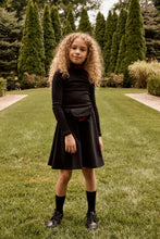 Load image into Gallery viewer, Little Parni LP Pouch Skirt (K583) - Black