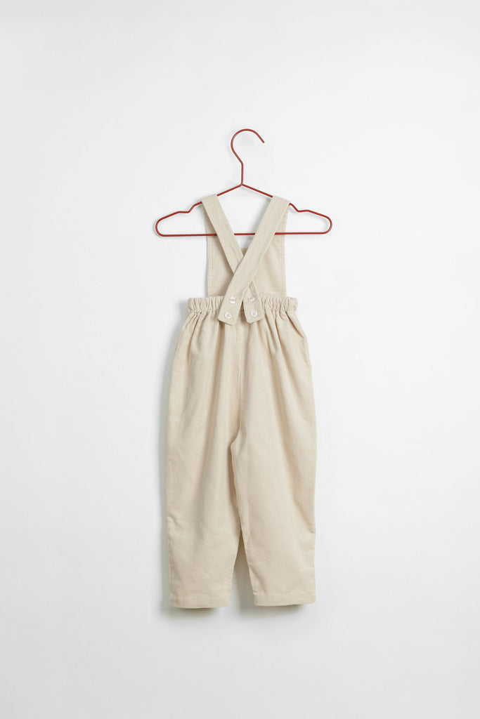 Please Mom Wheat Corduroy Overalls