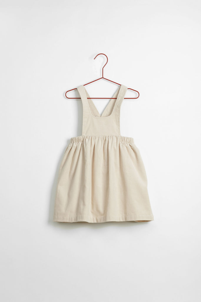 Please Mom Wheat Corduroy Dress