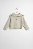 Please Mom Wheat Sailor Cardigan