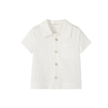 Load image into Gallery viewer, Nou Nelle White Grandpa Shirt