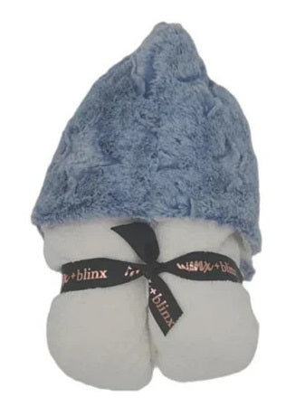 Winx & Blinx Frosted Denim Hooded Towel – Moonlight